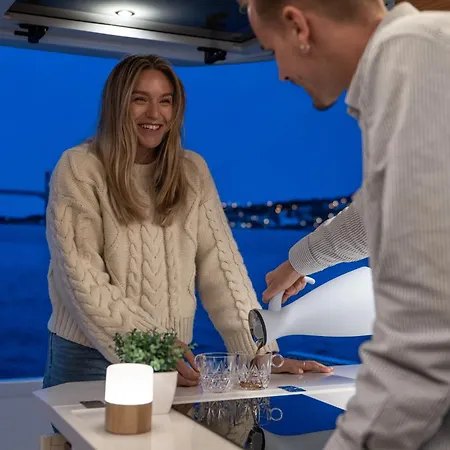 Porsgrunn Centrum Boat Hotel Eksteriør bilde